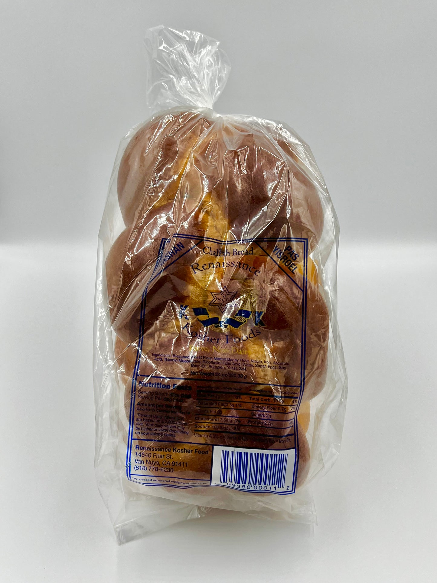 Egg Challah Bread (Plain)